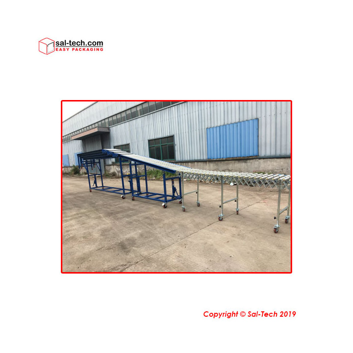 STEP Gravity Roller Conveyor for Unloading